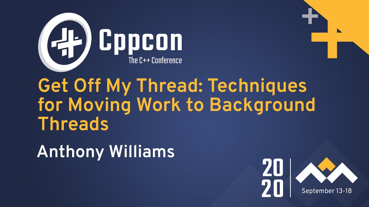 Learn C++ With Techniques for Moving Work to Background Threads by