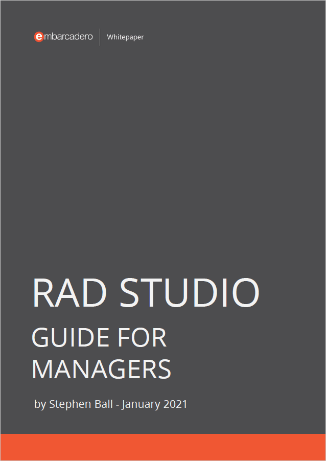 RAD Studio Guide For Managers
